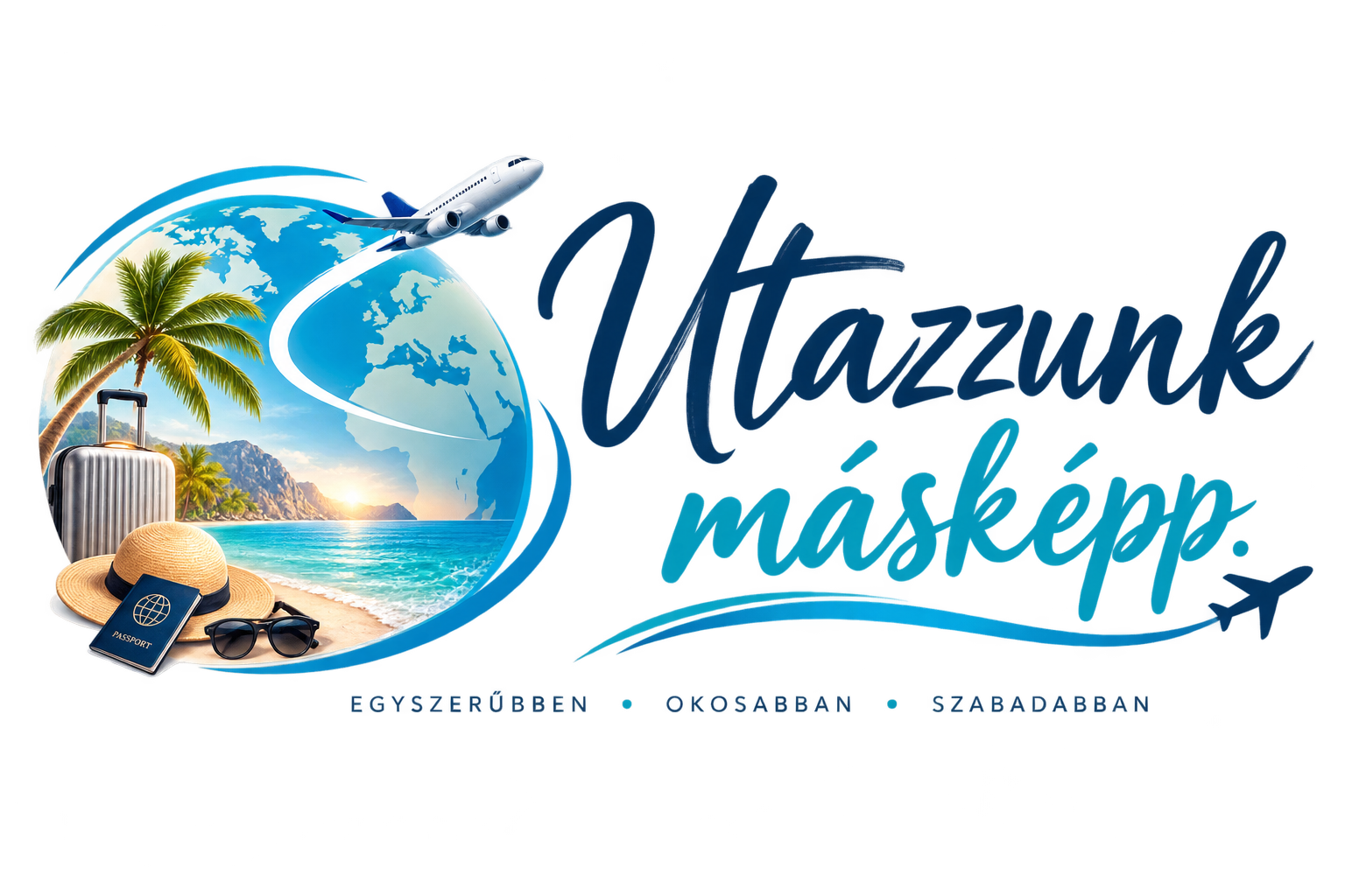 Utazzunk Másképp Logó